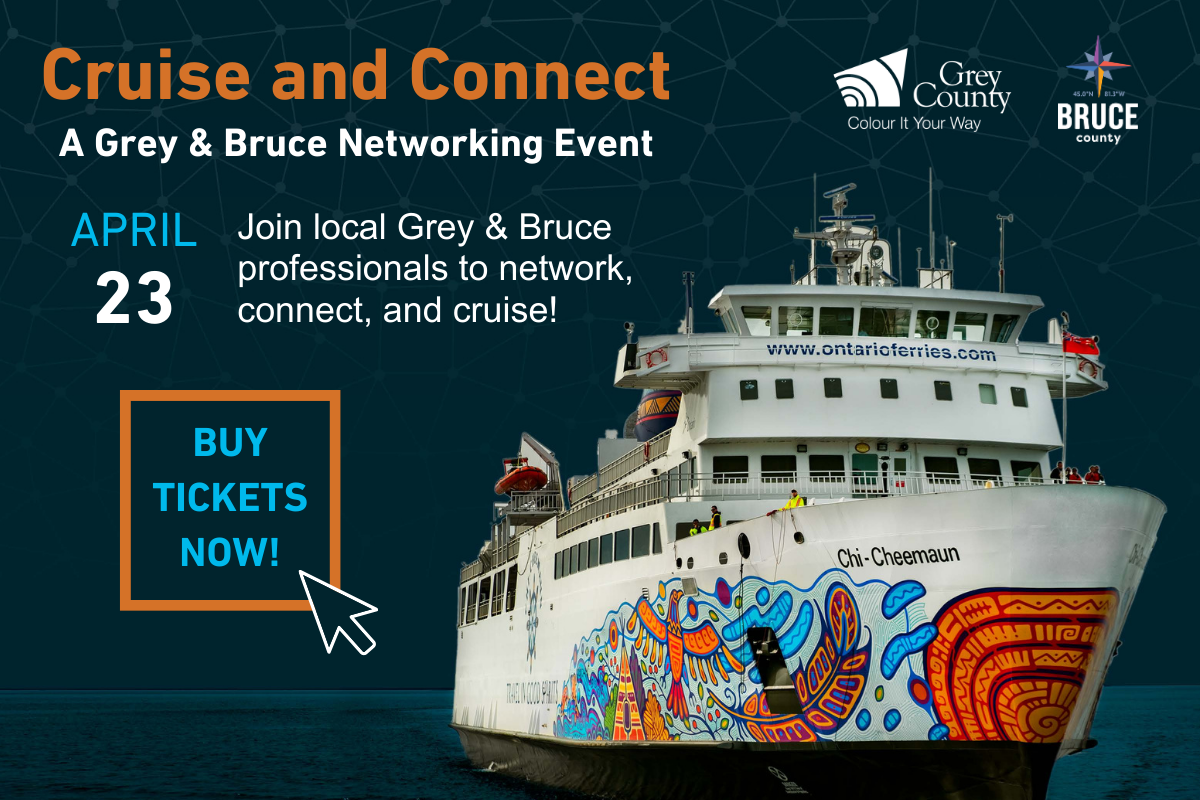 Event image Cruise and Connect: A Grey & Bruce Business Networking Event